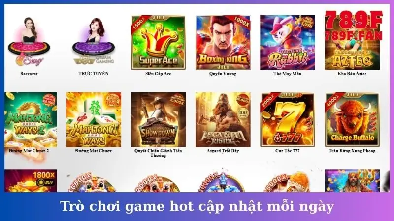 Trò chơi game hot cập nhật mỗi ngày