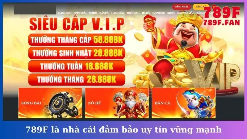 789F là nhà cái đảm bảo uy tín vững mạnh